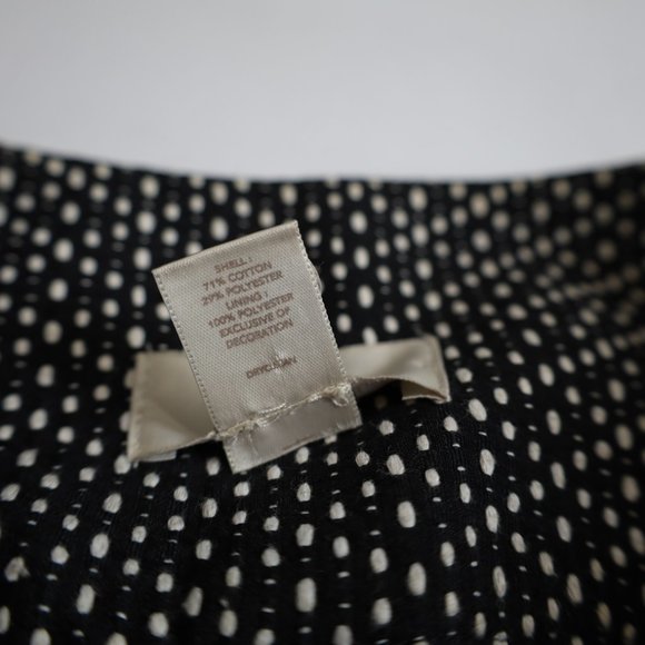 ANN TAYLOR LOFT Size 2 Black White Skirt Career Interview - Picture 5 of 6